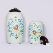 Hand-Painted Ceramic Pot Set