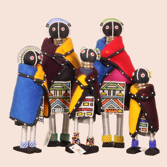 Dolls in Kenyan Wool