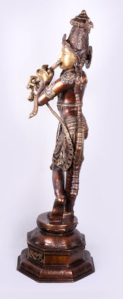 Lord Krishna Brass
