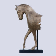 Wooden Horse Bust