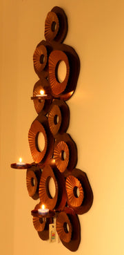 Wall Candle Art Copper
