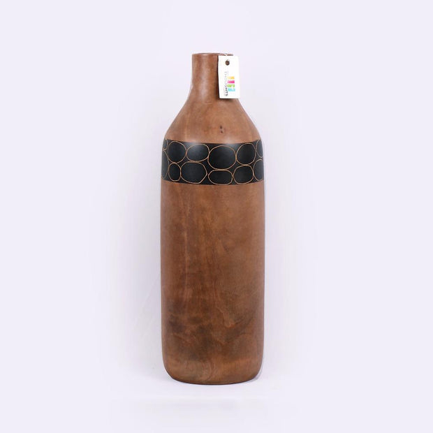 Thai Wooden Vase