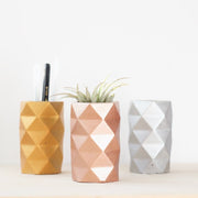Geometric Vase or Pen Holder